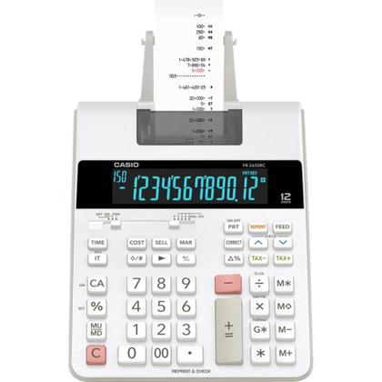 Imagem de Calculadora Com Bobina Casio Fr-2650rc 12 Digitos Original