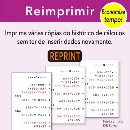 Imagem de Calculadora Com Bobina Casio Fr-2650rc 12 Digitos Original
