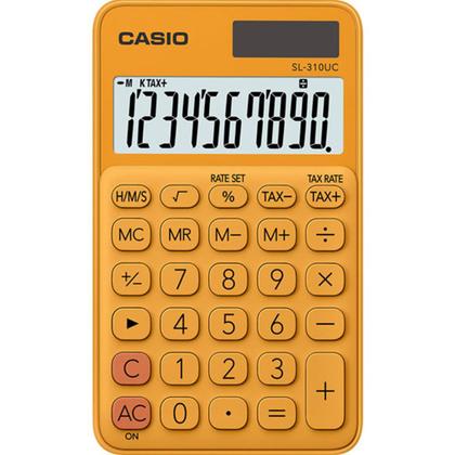 Imagem de Calculadora Compacta Casio SL-310UC-RG-N-DC - Laranja