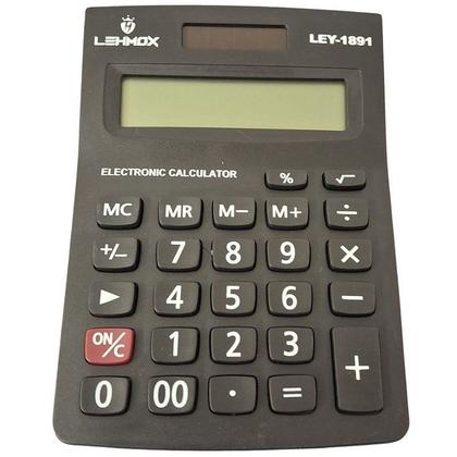 Calculadora de 12 Dígitos Lehmox Ley-1891 - Código 841986