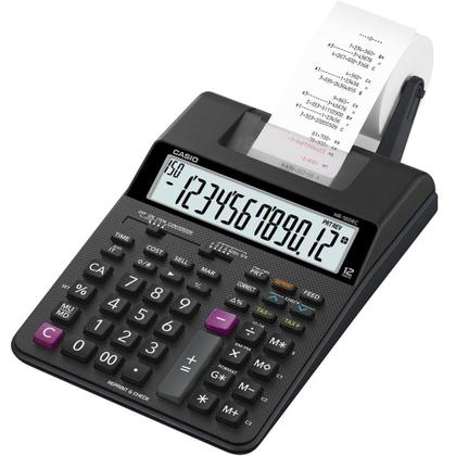 Imagem de Calculadora de bobina casio hr-100rc preta