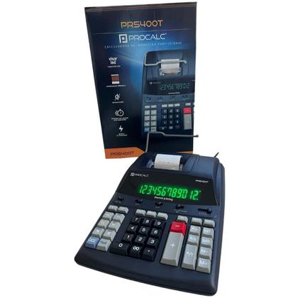 Imagem de Calculadora de Impressão 12 Dígitos Bivolt Procalc PR5400T