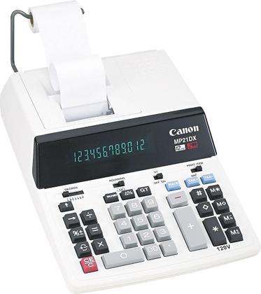 Imagem de Calculadora de impressão Canon MP21DX Desktop 12 dígitos e 2 cores