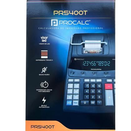 Imagem de Calculadora De Impressao Termica 12dig Bivolt PR5400t