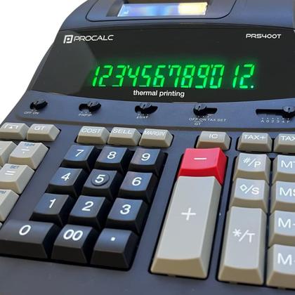 Imagem de Calculadora De Impressão Térmica Pr5400t Procalc