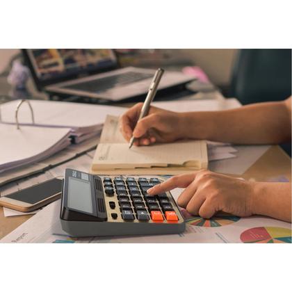 Imagem de Calculadora de Mesa Pendancy OS-6815GN - Display LCD de 12 Dígitos