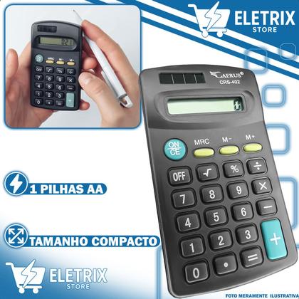 Imagem de Calculadora Digital Para Loja Comércio 8 Dígitos