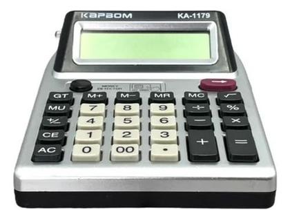 Imagem de Calculadora Duas Telas Lcd Kapbom Ka-1179 C/ Números Grandes Cor Preto