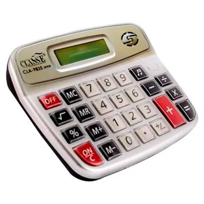 Calculadora Eletrônica De Mesa 8 Dígitos CLA-9835 Classe Imagem de Calculadora Eletrônica De Mesa 8 Dígitos CLA-9835 Classe
