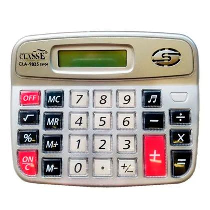 Calculadora Eletrônica De Mesa 8 Dígitos CLA-9835 Classe Imagem de Calculadora Eletrônica De Mesa 8 Dígitos CLA-9835 Classe