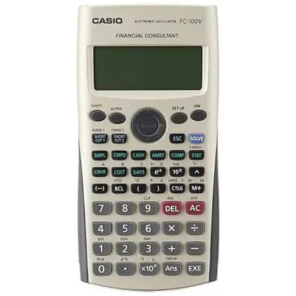 Imagem de Calculadora financeira Casio 12 dígitos FC100v S Cor Bege