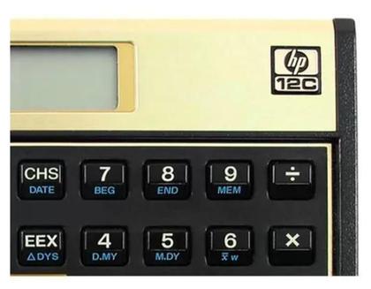 Imagem de Calculadora Financeira Escritório 12C Hp 120 Funções