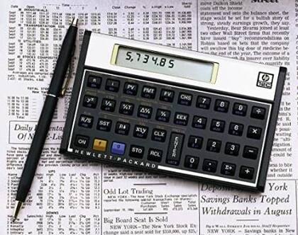 Imagem de Calculadora Financeira Escritório 12C HP 120 Funções