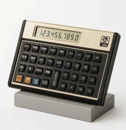 Imagem de Calculadora Financeira Hp 12C Gold display LCD
