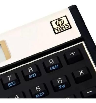 Imagem de Calculadora Financeira Hp 12C Gold display LCD