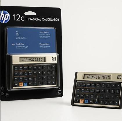 Imagem de Calculadora Financeira Hp 12C Gold display LCD