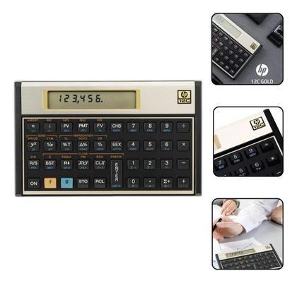 Imagem de Calculadora Financeira Hp 12C Gold display LCD