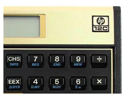 Imagem de Calculadora Financeira HP 12C Original Lacrada