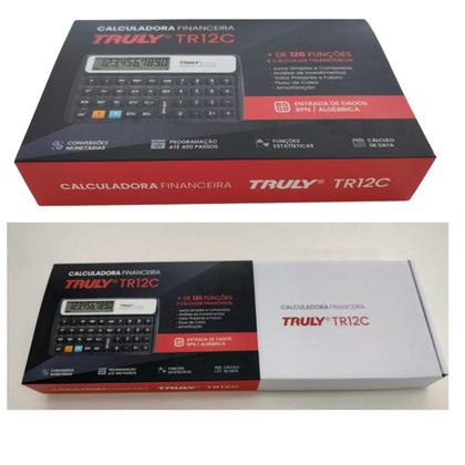 Imagem de Calculadora financeira - truly - tr12c platinum