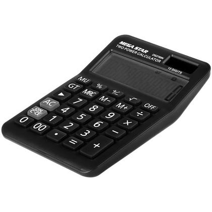 Imagem de Calculadora Megastar DS2780N de 12 Digitos - Preto