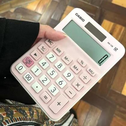 Imagem de Calculadora mesa casio mx12bpx rosa