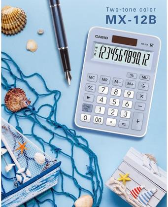 Imagem de Calculadora Mesa Prata MX - 120B 12 Dígitos Casio