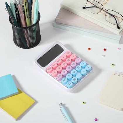 Imagem de Calculadora Mr. Pen Mechanical Switch de 12 dígitos com display LCD