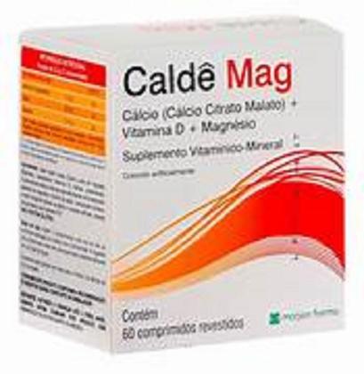 Imagem de CALDÊ MAG C/60 COMPRIMIDOS Cálcio + Vitamina D + Magnésio