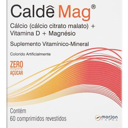 Imagem de CALDÊ MAG C/60 COMPRIMIDOS Cálcio + Vitamina D + Magnésio