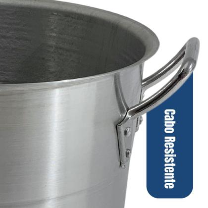 Imagem de Caldeirão feijoada n 30 hotel lixado com tampa de alumínio