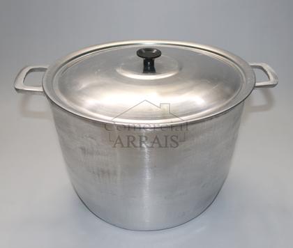 Imagem de Caldeirão Grande Para Feijoada Alumínio Batido Fundido Nº32