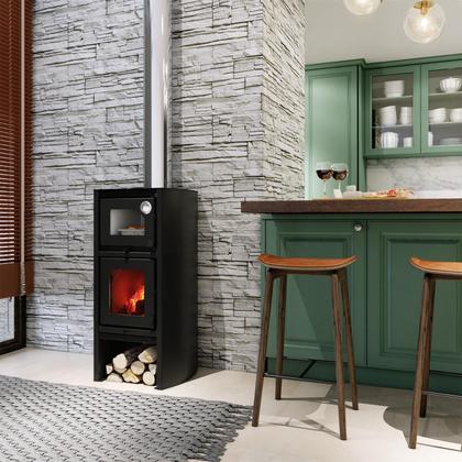 Imagem de Calefator Com Forno Lyon 1290GF Grafite Metávila