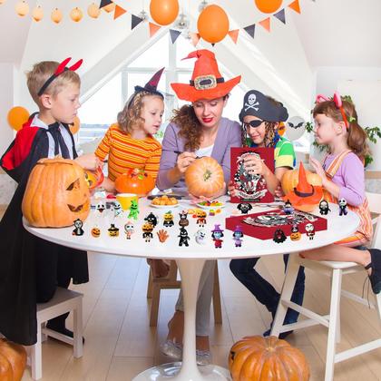 Imagem de Calendário do Advento Chengchuang Halloween 2024 com 24 presentes