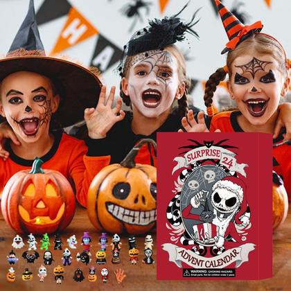 Imagem de Calendário do Advento Chengchuang Halloween 2024 com 24 presentes