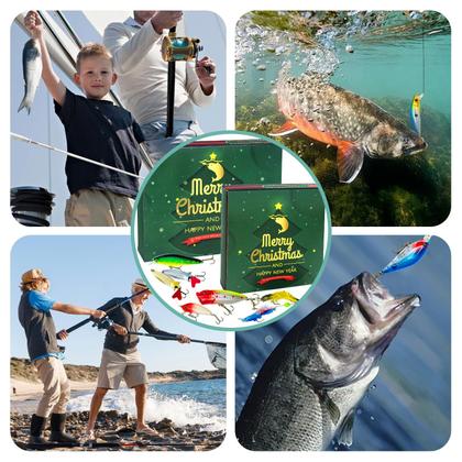 Imagem de Calendário do Advento: Conjunto de iscas de pesca PARSUP para 24 dias