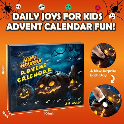 Calendário do Advento de Halloween ENTUMO 2024 - Com Brinquedos Surpresa Imagem de Calendário do Advento de Halloween ENTUMO 2024 - Com Brinquedos Surpresa