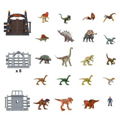 Calendário do Advento Jurassic World Mattel - 24 Surpresas para Crianças a partir de 4 Anos Imagem de Calendário do Advento Jurassic World Mattel - 24 Surpresas para Crianças a partir de 4 Anos