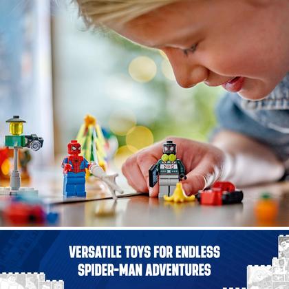 Calendário do Advento LEGO Marvel Spider-Man 2024 - Para Crianças a partir de 7 anos Imagem de Calendário do Advento LEGO Marvel Spider-Man 2024 - Para Crianças a partir de 7 anos