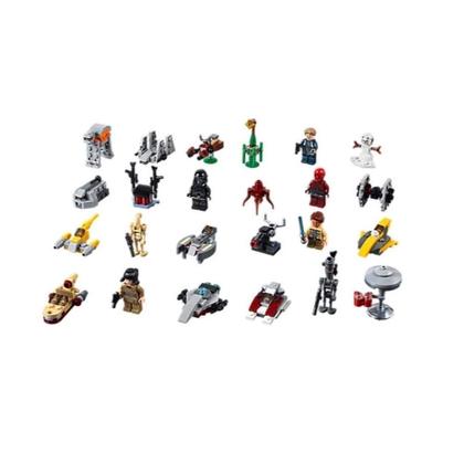 Calendário do Advento LEGO Star Wars 2018 75213 com 8 minifiguras Imagem de Calendário do Advento LEGO Star Wars 2018 75213 com 8 minifiguras