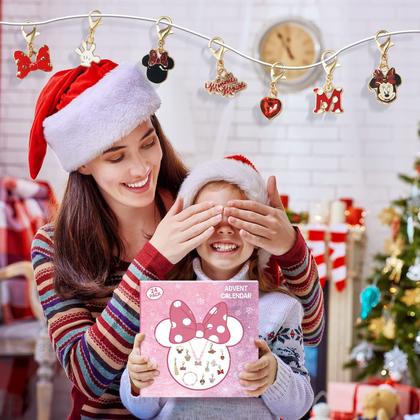 Imagem de Calendário do Advento Myouth 2024 para meninas com conjunto de joias DIY