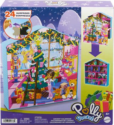 Calendário do Advento Polly Pocket - Casa de Gingerbread Imagem de Calendário do Advento Polly Pocket - Casa de Gingerbread