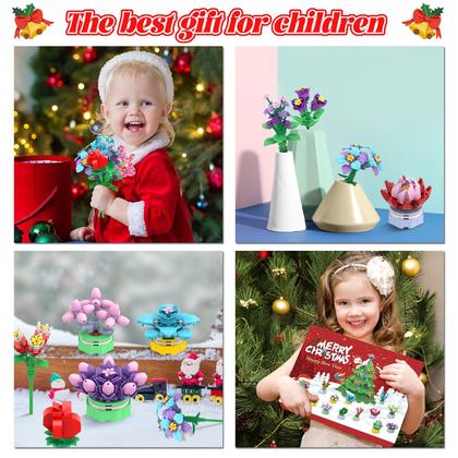 Imagem de Calendário do Advento Sumsoltic 2024 para meninas com 24 blocos suculentos