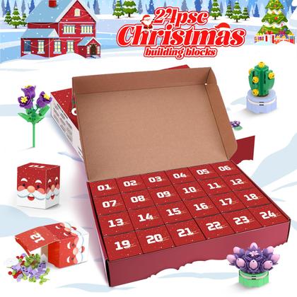 Imagem de Calendário do Advento Sumsoltic 2024 para meninas com 24 blocos suculentos