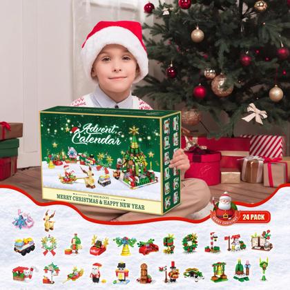 Calendário do Advento VEMBAP 2024 com 618 Blocos de Construção - Natal Imagem de Calendário do Advento VEMBAP 2024 com 618 Blocos de Construção - Natal