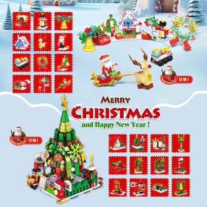 Calendário do Advento VEMBAP 2024 com 618 Blocos de Construção - Natal Imagem de Calendário do Advento VEMBAP 2024 com 618 Blocos de Construção - Natal