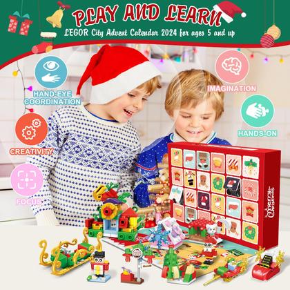 Calendário do Advento Verla Christmas 2024 - Blocos de Construção (6+) Imagem de Calendário do Advento Verla Christmas 2024 - Blocos de Construção (6+)