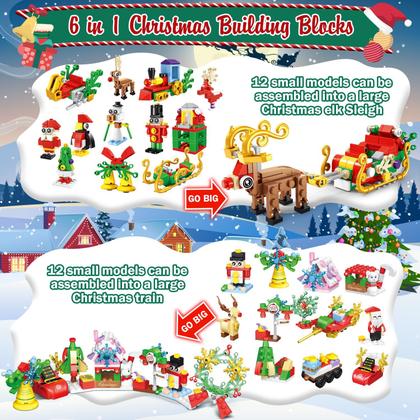 Calendário do Advento Verla Christmas 2024 - Blocos de Construção (6+) Imagem de Calendário do Advento Verla Christmas 2024 - Blocos de Construção (6+)