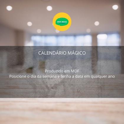 Imagem de Calendário Mágico Arranjo Para Escritório Calendário Permanente