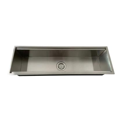 Imagem de Calha Canal Organizador Escorredor Embutir Úmida Inox 60cm