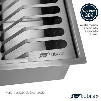Imagem de Calha Canal organizador Úmido de Cozinha com Tampa Inox 304 com 3 módulos 50x40 UAC0002NT